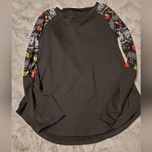 LoveU. Dear Christmas Lights Sweater Design Long Sleeve Top - Size M